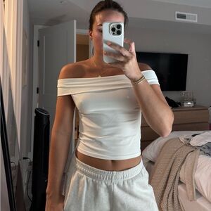 Off the shoulder top